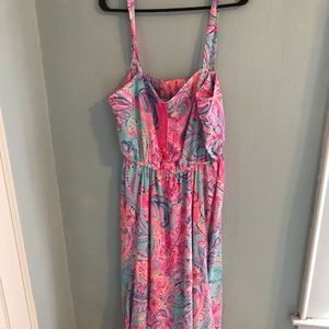 NWT Lilly Pulitzer Lizette Maxi XL Isla De Coco